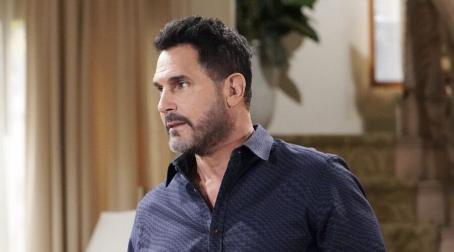 Don Diamont (Bill Spencer) in una scena di ”Beautiful”. Credits: BBL Distribution/RTI Mediaset.