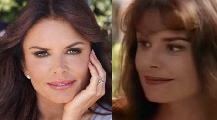 Da Sinistra Roma Downey Su Instagram E Nella Signa Di Il Tocco Di Un Agelo Credits Via Instagram E Youtube