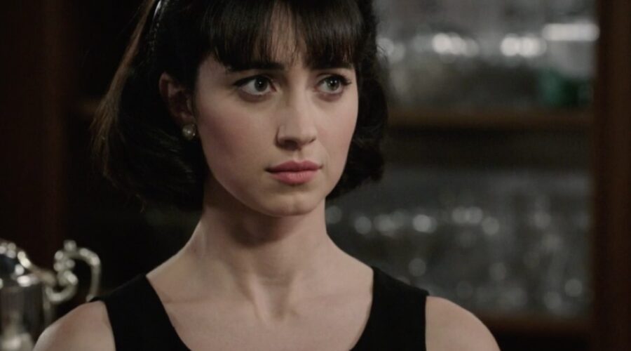 Clara Danese (Elvira Gallo) in una scena della puntata 133 de “Il Paradiso Delle Signore 8”. Credits: Rai.