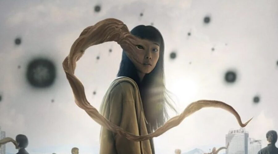 Immagine Di Copertina Di Kiseiju - La Zona Grigia Credits Netflix