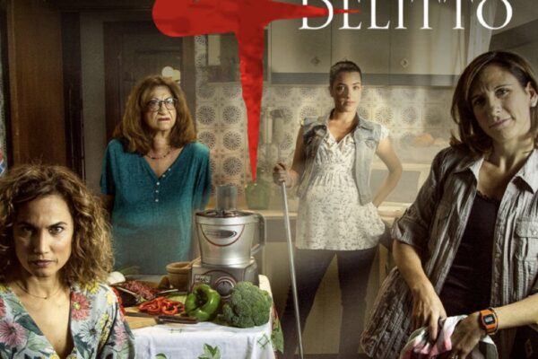 Locandina ufficiale di “4 Mamme Per Un Delitto”. Credits: Mediaset Infinity.