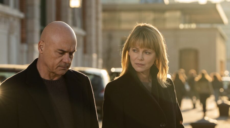 Da sinistra: Luca Zingaretti (Bruno Testori) e Barbora Bobulova (Gloria) in una scena de