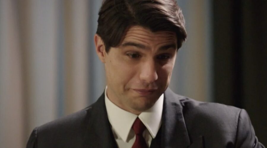 Pietro Masotti (Marcello Barbieri) in una scena della puntata 143 de “Il Paradiso Delle Signore 8”. Credits: Rai.