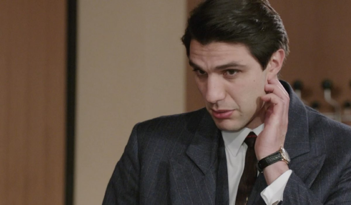 Pietro Masotti (Marcello Barbieri) in una scena della puntata 148 de “Il Paradiso Delle Signore 8”. Credits: Rai.