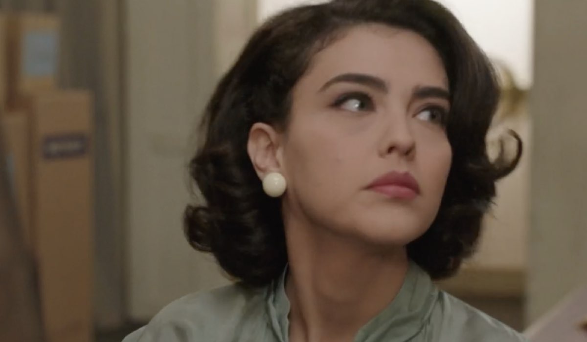 Chiara Russo (Maria Puglisi) in una scena della puntata 128 de “Il Paradiso Delle Signore 8”. Credits: Rai.