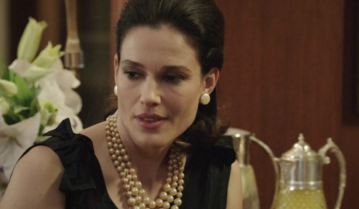 Chiara Baschetti (Matilde Frigerio Di Sant'Erasmo) in una scena della puntata 149 de “Il Paradiso Delle Signore 8”. Credits: Rai.