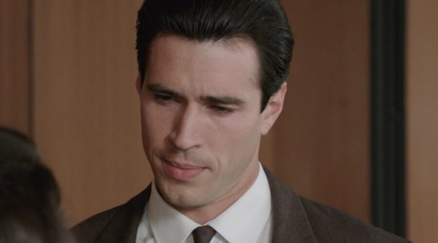 Danilo D'Agostino (Matteo Portelli) in una scena della puntata 133 de “Il Paradiso Delle Signore 8”. Credits: Rai.