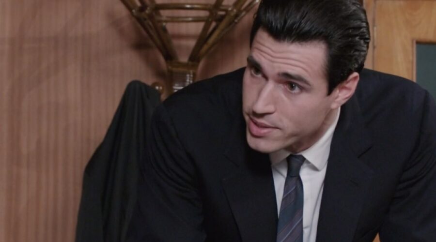 Danilo D'Agostino (Matteo Portelli) in una scena della puntata 143 de “Il Paradiso Delle Signore 8”. Credits: Rai.