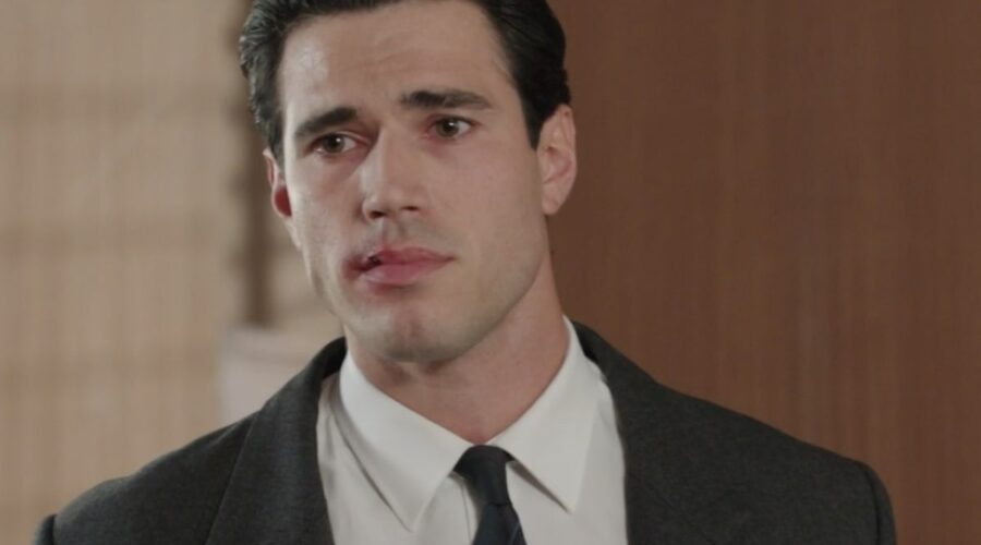 Danilo D'Agostino (Matteo Portelli) in una scena della puntata 121 de “Il Paradiso Delle Signore 8”. Credits: Rai.