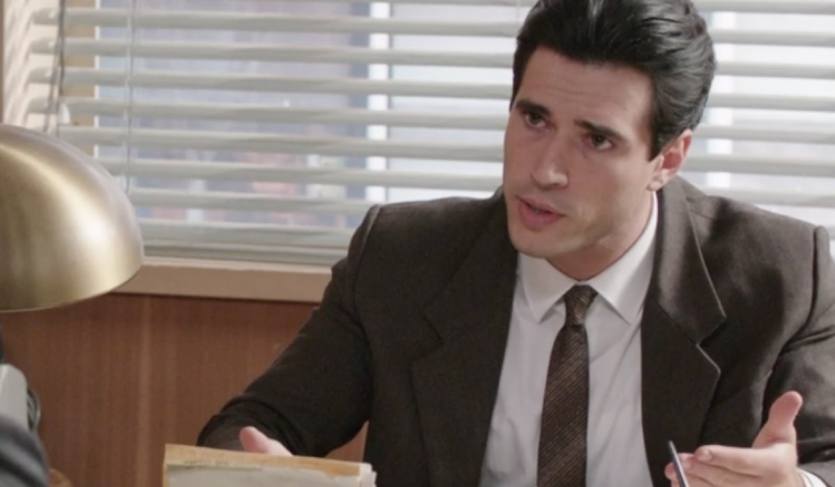 Danilo D'Agostino (Matteo Portelli) in una scena della puntata 83 de “Il Paradiso Delle Signore 8”. Credits: Rai.