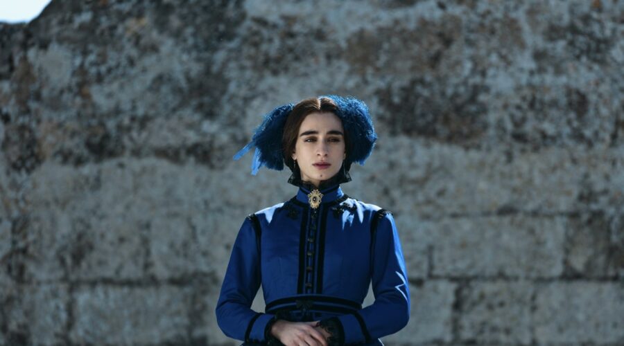 Michela De Rossi (Filomena) in una scena dell'episodio 3 di “Briganti”. Credits: Francesco Berardinelli/Netflix © 2023.