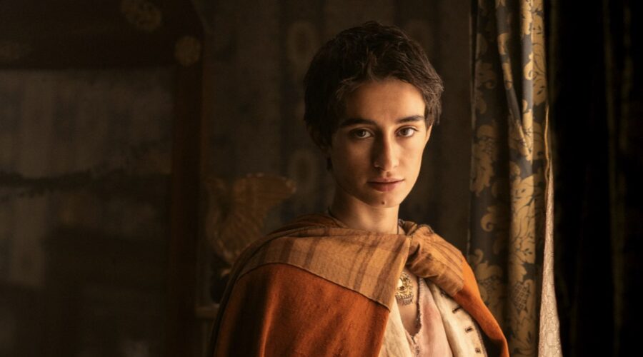 Michela De Rossi (Filomena) in una scena dell'episodio 4 di “Briganti”. Credits: Francesco Berardinelli/Netflix © 2023.