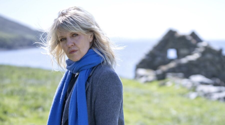 Ruth Calder in una scena di “Shetland 8”. Credits: Giallo.
