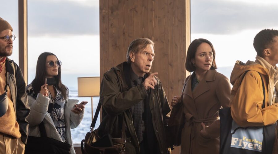 Sarah (Lydia Leonard), Edward (Timothy Spall), Charles (Simon Manyonda), Coco (Ella Rumpf) E Alphons (Sverrir Gudnason) In Non Volere Volare Credits Iwonder Pictures