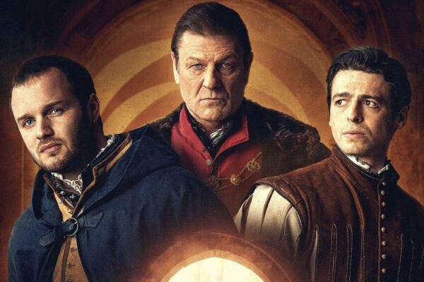 Un particolare del poster di “Shardlake”. Credits: Disney+.