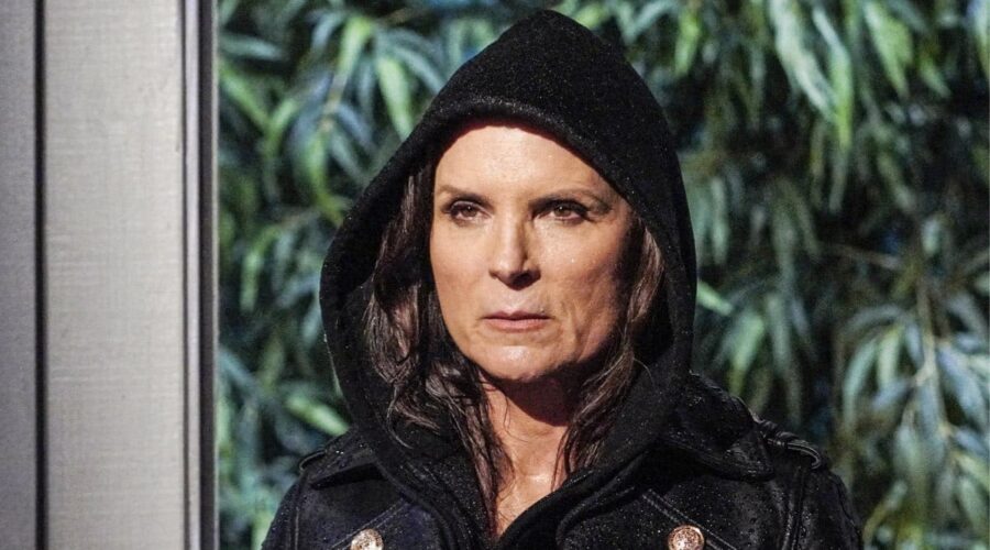 Kimberlin Brown (Sheila Carter) in una scena di “Beautiful”. Credits: BBL Distribution/RTI Mediaset.