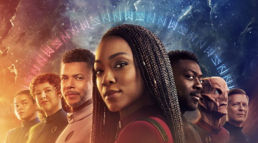 Key art della quinta stagione di “Star Trek: Discovery”. Credits: Paramount+.