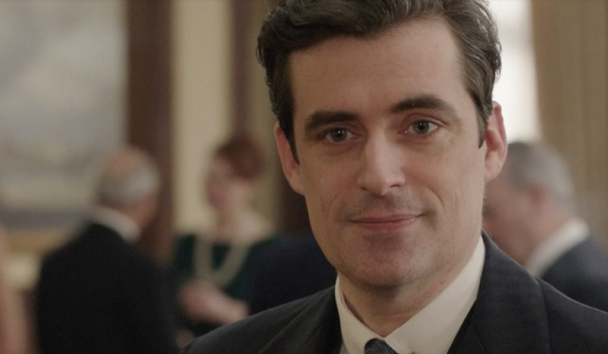 Flavio Parenti (Tancredi Di Sant'Erasmo) in una scena della puntata 142 de “Il Paradiso Delle Signore 8”. Credits: Rai.