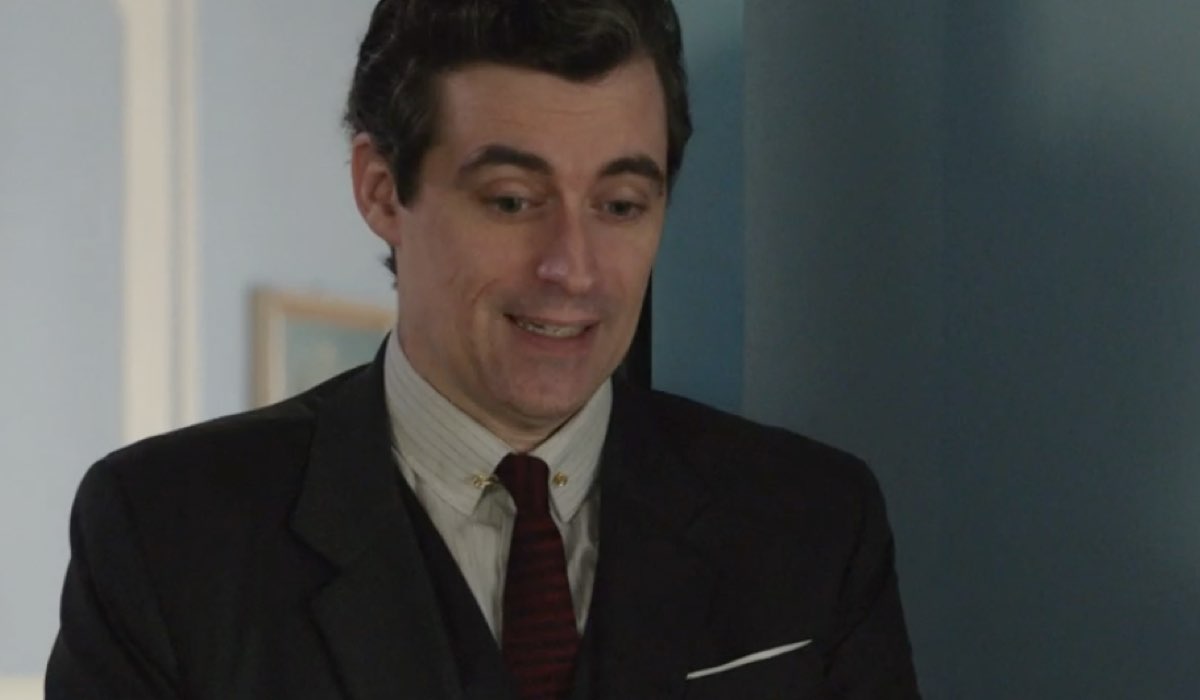 Flavio Parenti (Tancredi Di Sant'Erasmo) in una scena della puntata 30 de “Il Paradiso Delle Signore 8”. Credits: Rai.