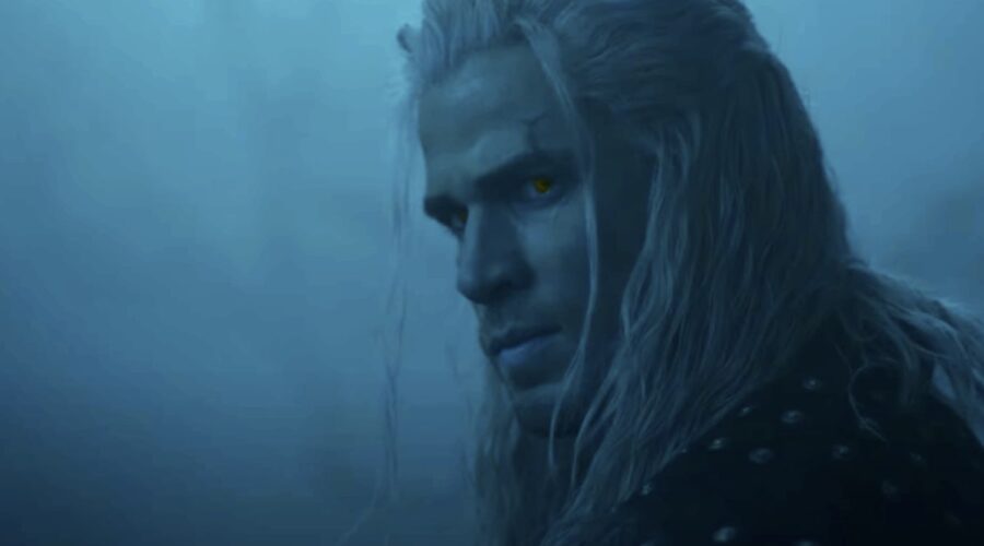 Liam Hemsworth in una scena di “The Witcher 4”. Credits: Netflix/Cattura schermo.