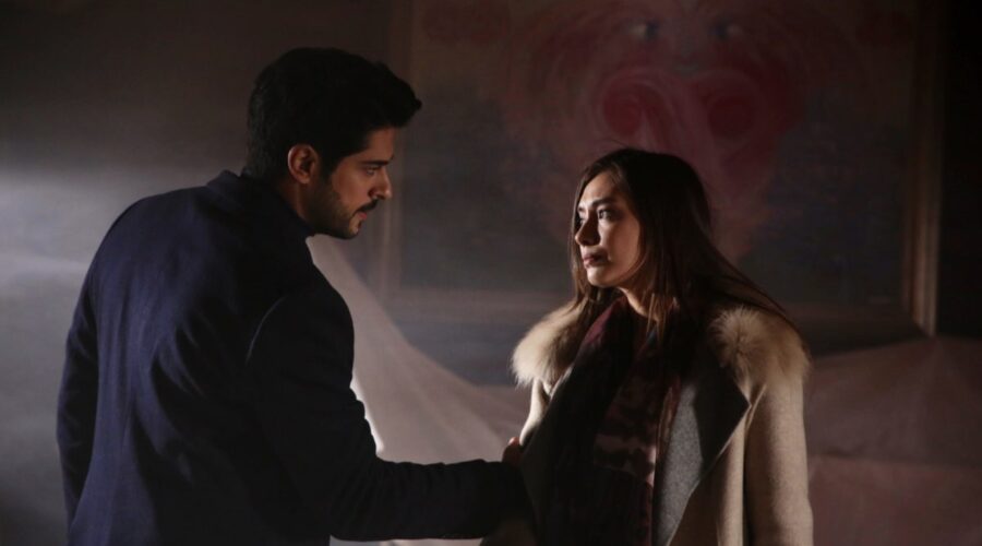 Da sinistra: Burak Özçivit (Kemal Soydere) e Neslihan Atagül (Nihan) in una scena di “Endless Love”. Credits: RTI Mediaset.