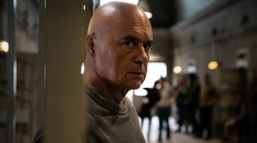 Luca Zingaretti in una scena de “Il Re 2”. Credits: Sky Studios/Zocotoco.