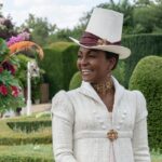Adjoa Andoh (Lady Agatha Danbury) in una scena dell'episodio 1 di “Bridgerton 3”. Credits: Liam Daniel/Netflix © 2024.