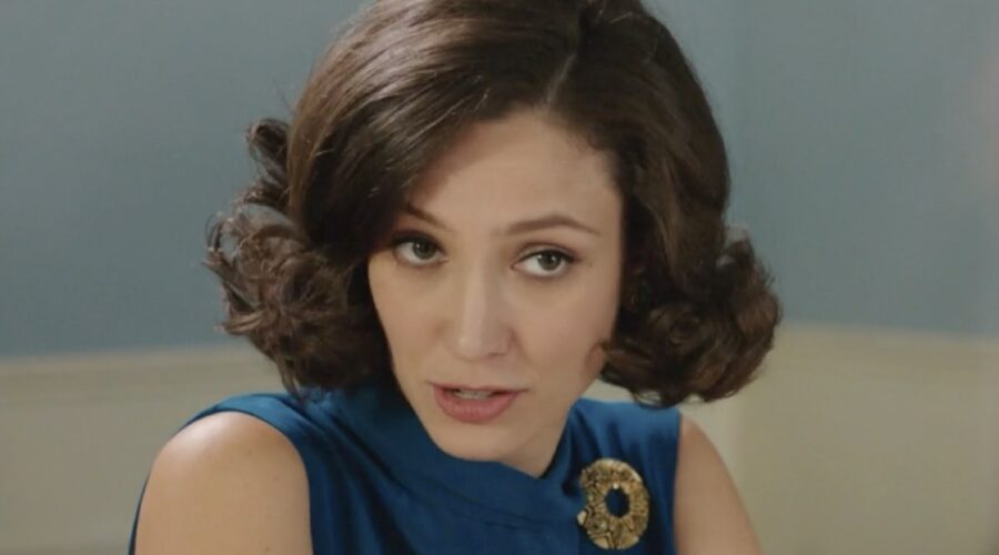 Lucrezia Massari (Flora Gentile Ravasi) in una scena della puntata 46 de “Il Paradiso Delle Signore 8”. Credits: Rai.