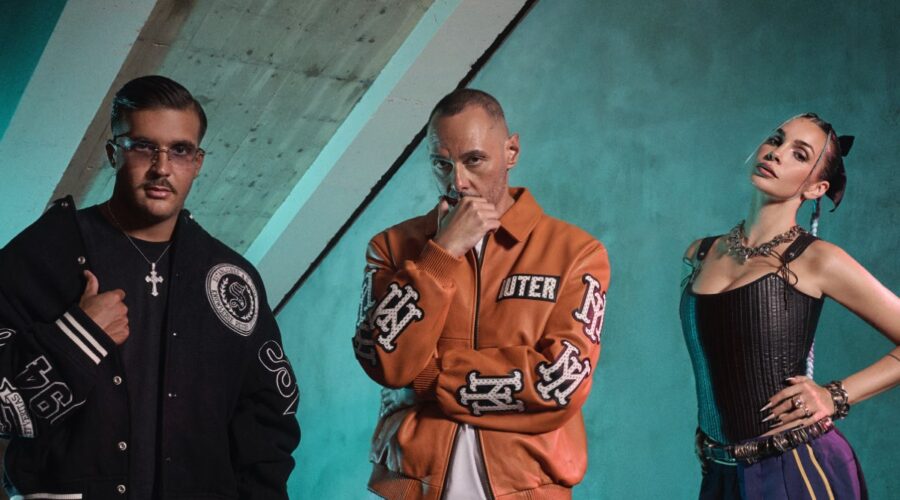 Geolier, Fabri Fibra E Rose Villain In Un'immagine Promozionale Di Nuova Scena 2 Credits Netflix