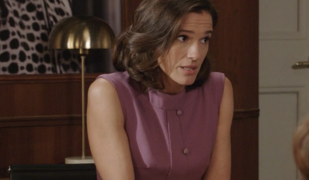 Chiara Baschetti (Matilde Frigerio Di Sant'Erasmo) in una scena della puntata 100 de “Il Paradiso Delle Signore 8”. Credits: Rai.