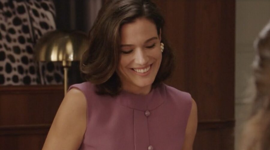 Chiara Baschetti (Matilde Frigerio Di Sant'Erasmo) in una scena della puntata 100 de “Il Paradiso Delle Signore 8”. Credits: Rai.