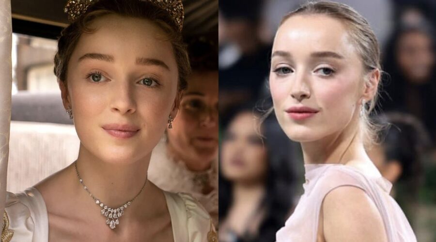 Phoebe Dynevor In Bridgerton E Al Met Gala 2024 Credits Netflix E Instagram
