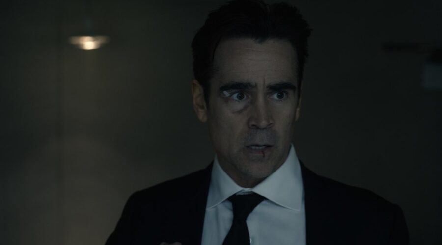 Colin Farrell in una scena di “Sugar”. Credits: Apple TV+.