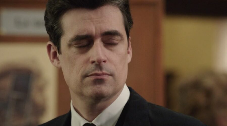 Flavio Parenti (Tancredi Di Sant'Erasmo) in una scena della puntata 153 de “Il Paradiso Delle Signore 8”. Credits: Rai.