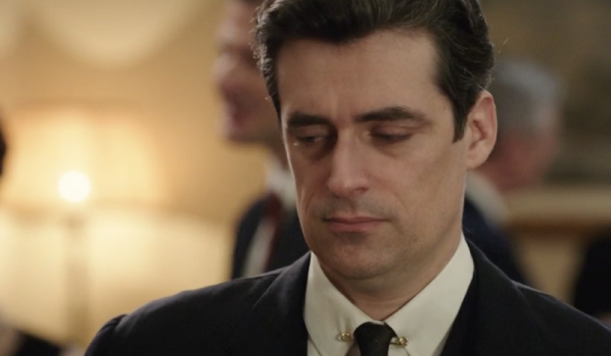  Flavio Parenti (Tancredi Di Sant'Erasmo) in una scena della puntata 153 de “Il Paradiso Delle Signore 8”. Credits: Rai.