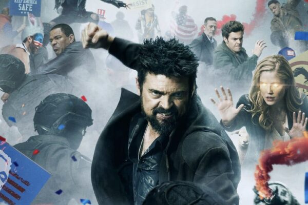 La key art della quarta stagione di “The Boys”. Credits: Amazon Prime Video.