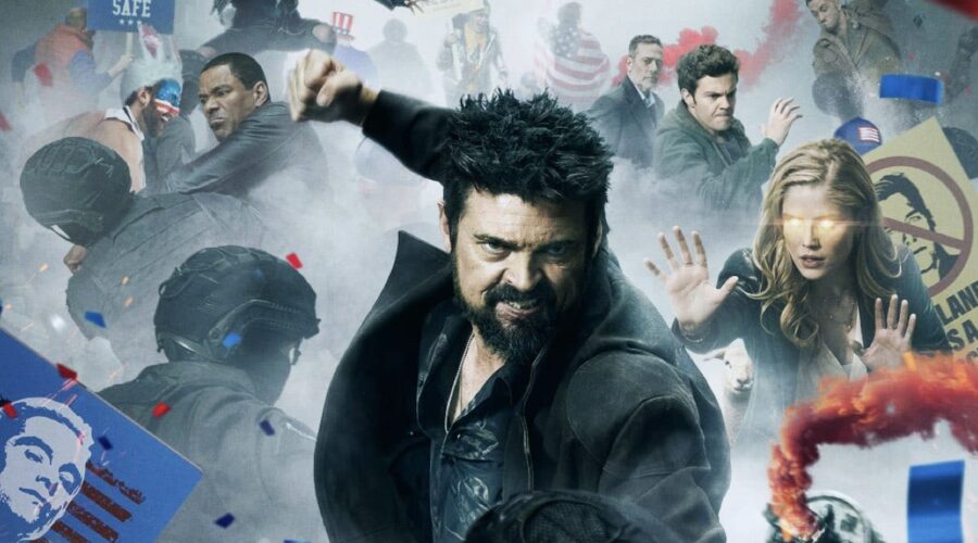 La key art della quarta stagione di “The Boys”. Credits: Amazon Prime Video.