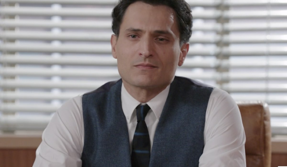 Alessandro Tersigni (Vittorio Conti) in una scena della puntata 160 de “Il Paradiso Delle Signore 8”. Credits: Rai.