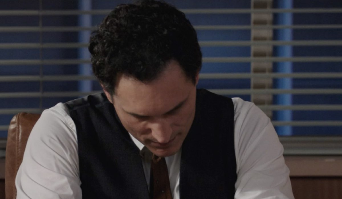 Alessandro Tersigni (Vittorio Conti) in una scena della puntata 30 de “Il Paradiso Delle Signore 8”. Credits: Rai.