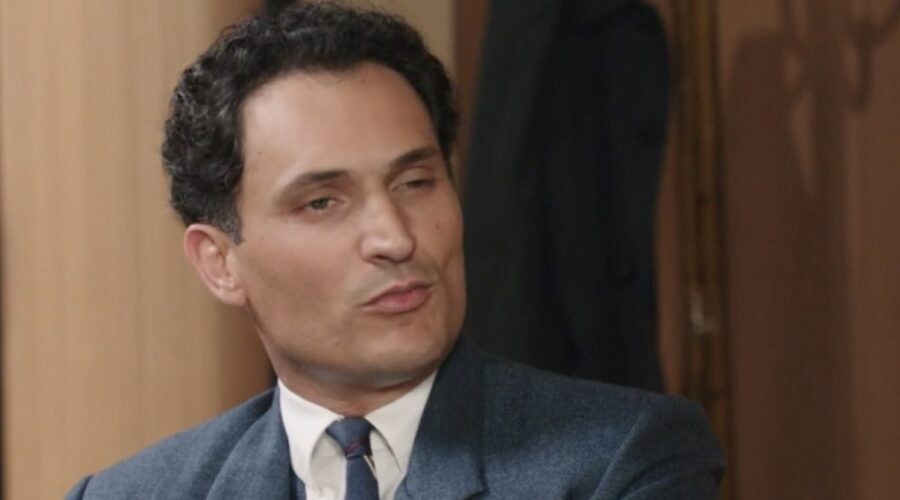 Alessandro Tersigni (Vittorio Conti) in una scena della puntata 31 de “Il Paradiso Delle Signore 8”. Credits: Rai.