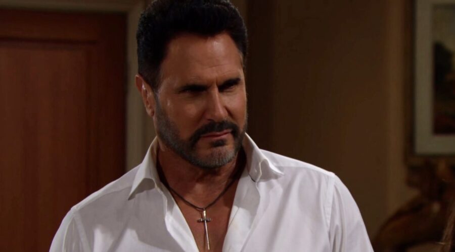Don Diamont (Bill) in un fotogramma di “Beautiful”. Credits: Cattura schermo/BBL Distribution/RTI Mediaset.