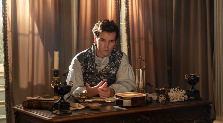 Colin (Luke Newton) in una scena della terza stagione. Credits: Liam Daniel/Netflix © 2024.