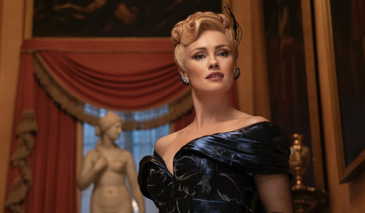 Lady Tilley Arnold (Hannah New) in una scena della terza stagione. Credits: Liam Daniel/Netflix © 2024.
