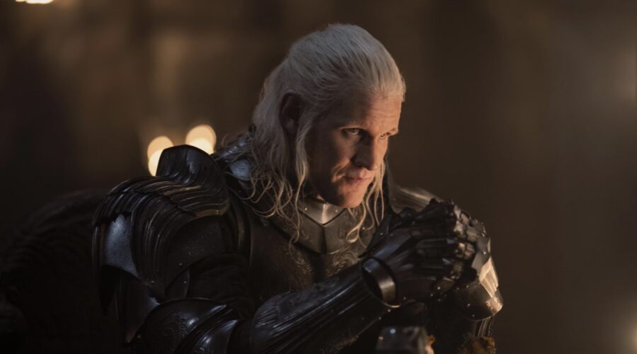 Daemon Targaryen (Matt Smith) in una scena di “House of the Dragon 2”. Credits: Courtesy of HBO/Sky Italia.