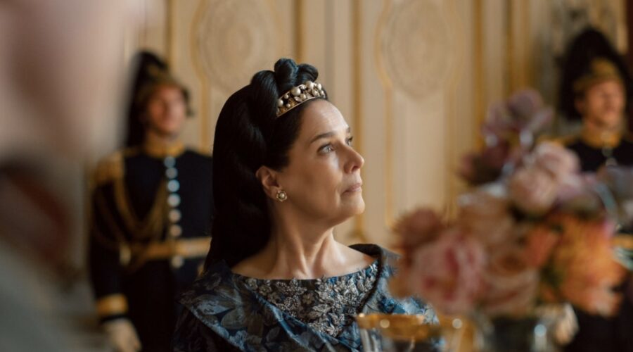 Désirée Nosbusch (Sophie) in una scena di “Sissi 3” Credits: RTL/ Mediaset.