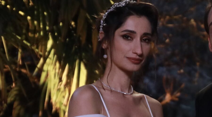 Nilay Erdönmez (Gülendam Şahin) in una scena de “La Rosa Della Vendetta”. Credits: RTI Mediaset.