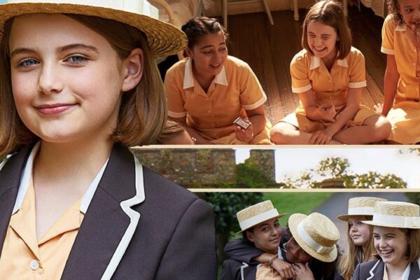 Ella Bright (Darrell Rivers) in un dettaglio della locandina di “Malory Towers”. Credits: Rai.