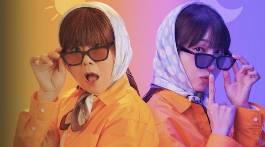 Jung Eun-ji (Lee Mi-jin) nella locandina di “Miss Night And Day”. Credits: Netflix.