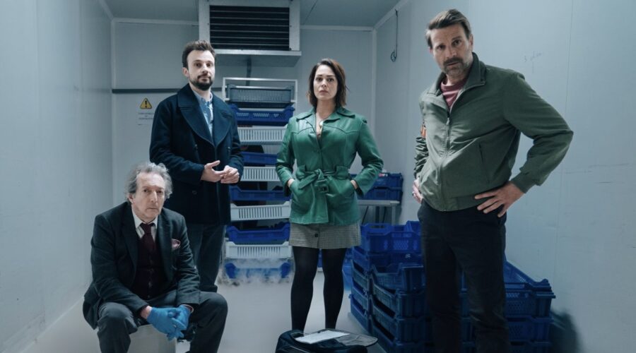 I protagonisti di “Mademoiselle Holmes”. Credits: Giallo.