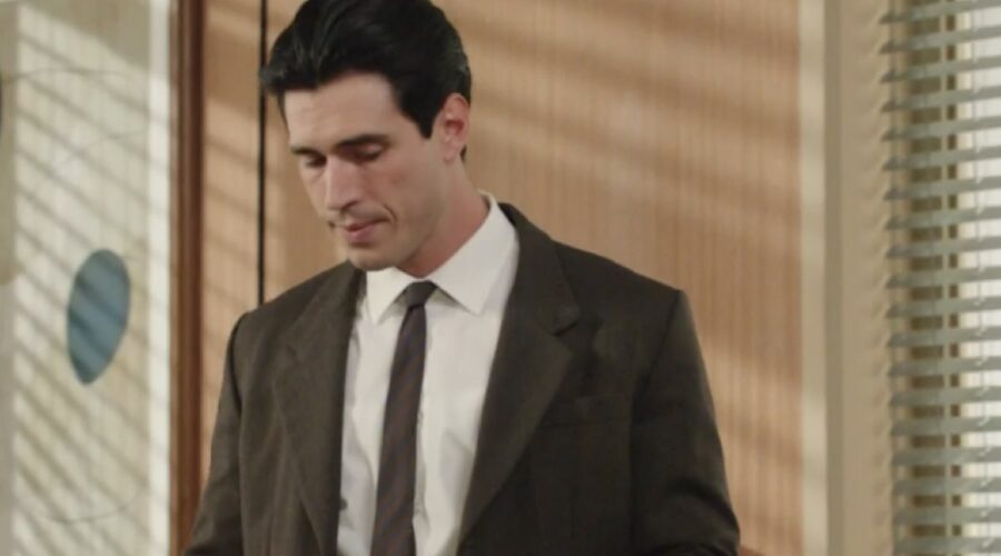 Danilo D'Agostino (Matteo Portelli) in una scena della puntata 30 de “Il Paradiso Delle Signore 8”. Credits: Rai.
